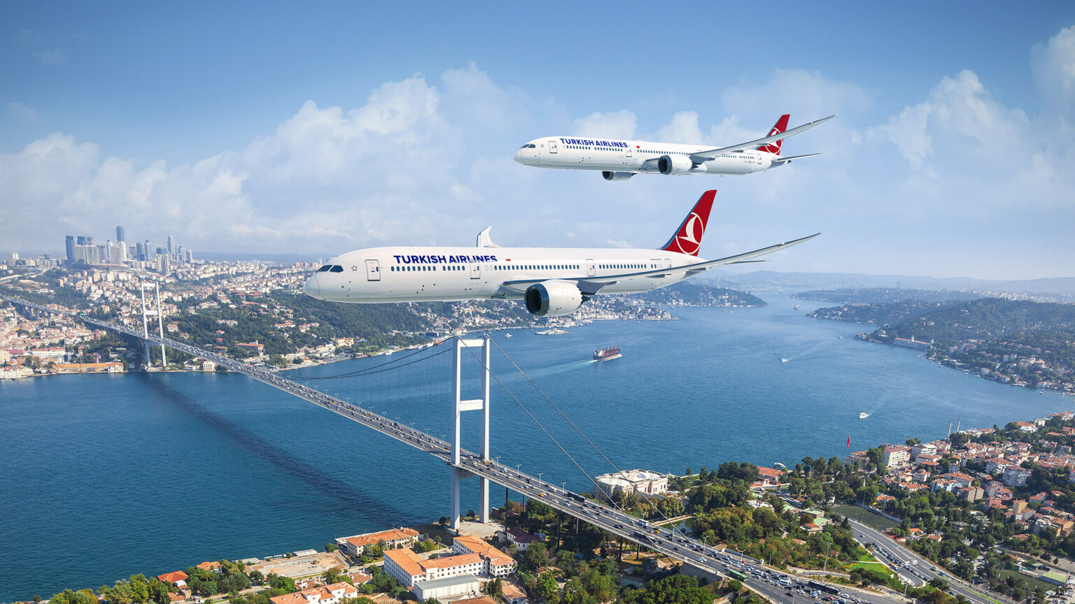 Turkish Airlines anuncia nova encomenda de 75 aeronaves Boeing como parte do plano estratégico “Visão 2033”